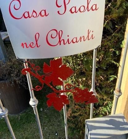 Casa Paola Nel Chianti Bed & Breakfast Кастелнуово Берарденга Екстериор снимка
