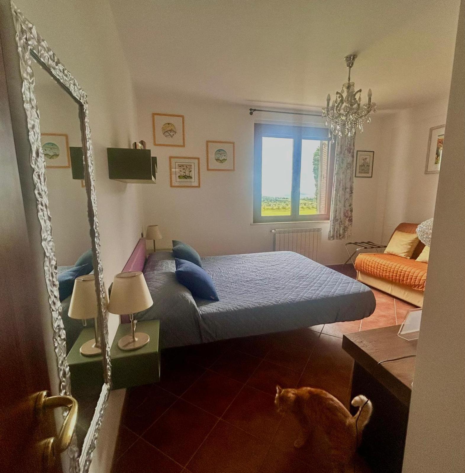Casa Paola Nel Chianti Bed & Breakfast Кастелнуово Берарденга Стая снимка