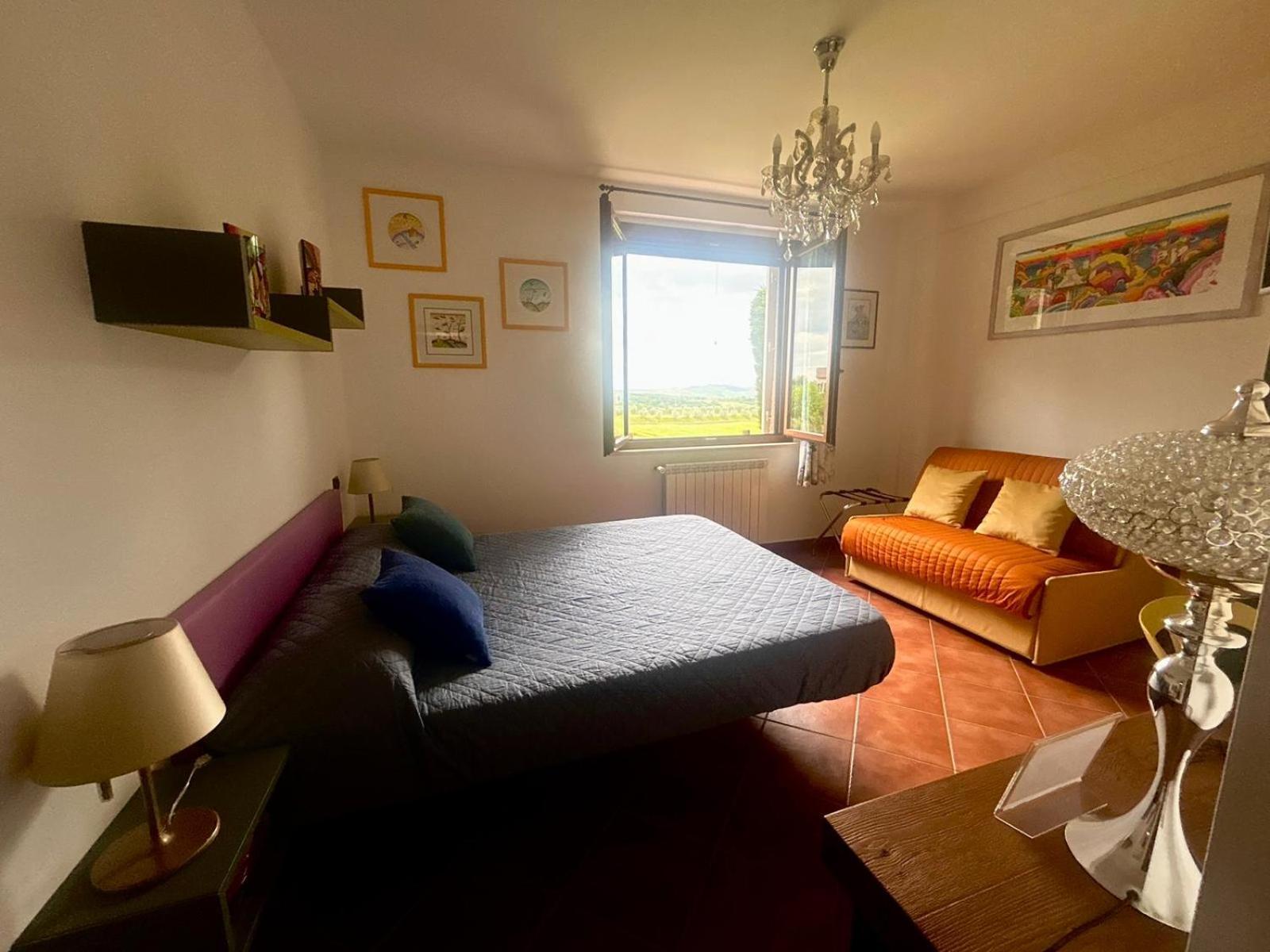 Casa Paola Nel Chianti Bed & Breakfast Кастелнуово Берарденга Стая снимка